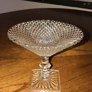 Antique glass Candy dish